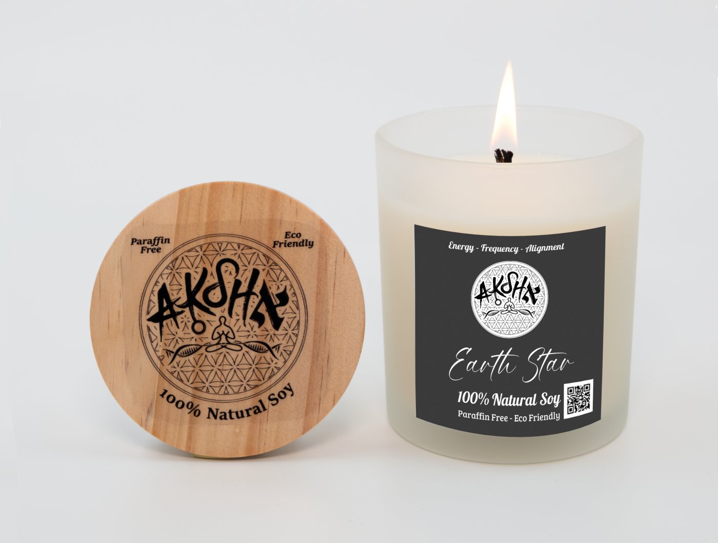 Earth Star Massage Candle