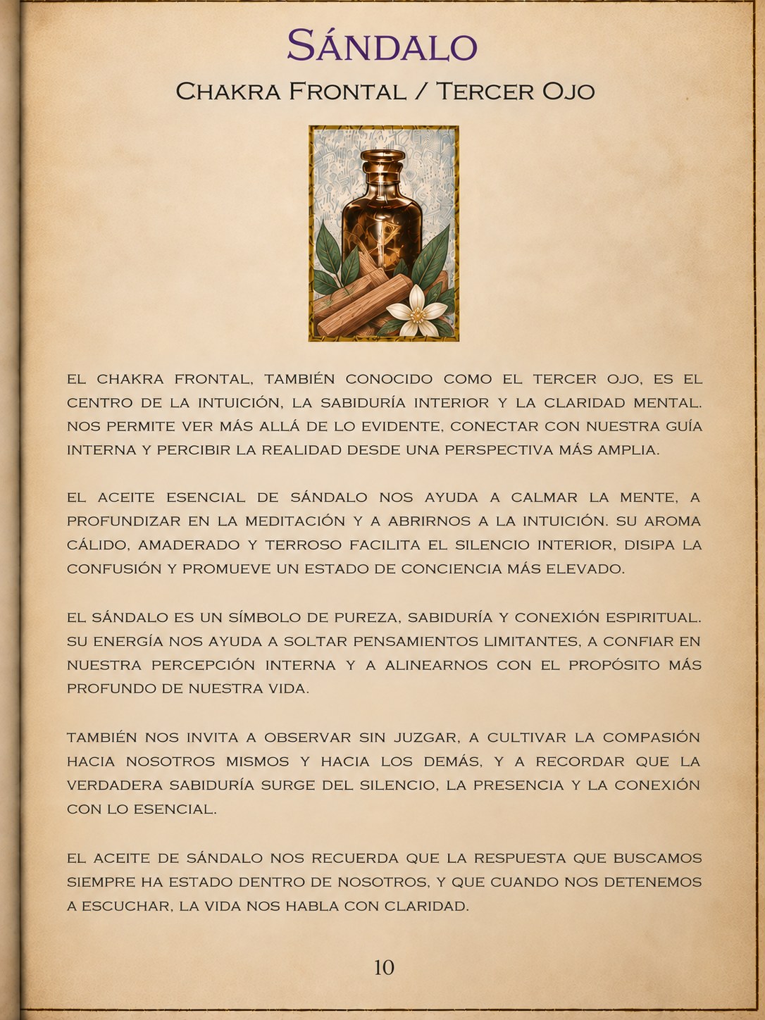 Third Eye Chakra — Sandalwood