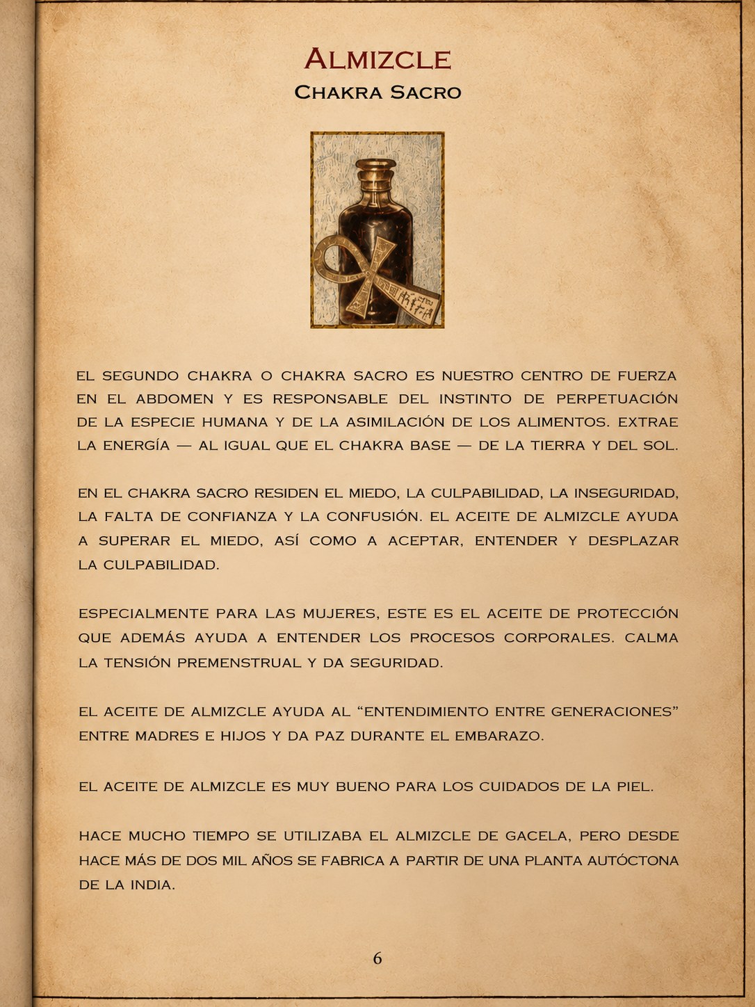 Sacral Chakra — Musk
