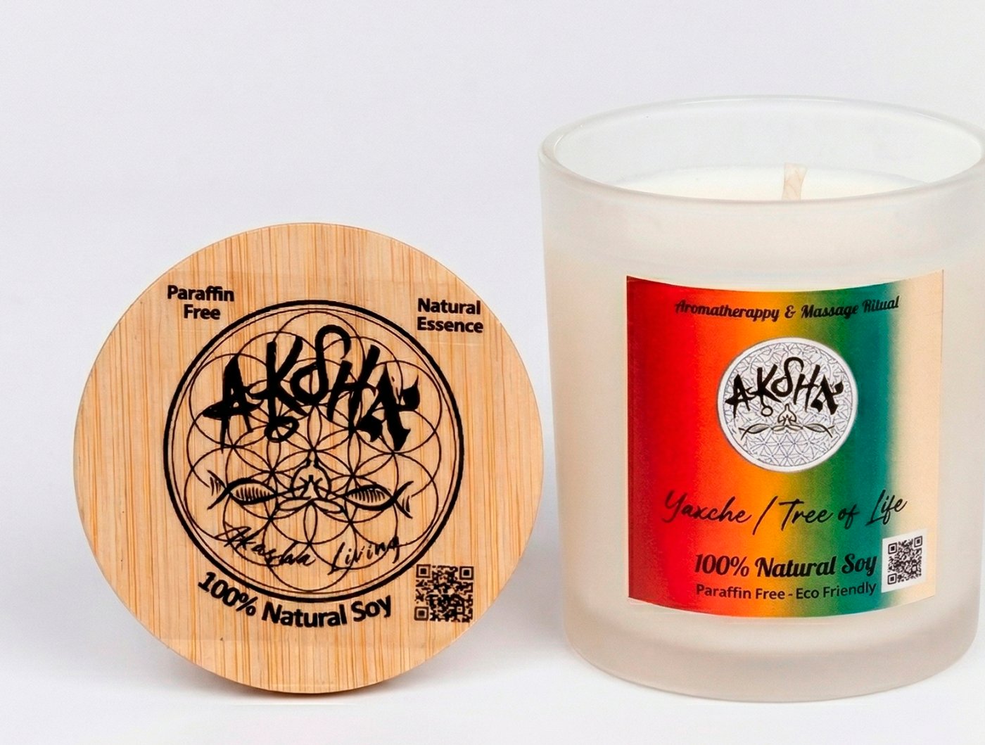 Tree of Life Massage Candle